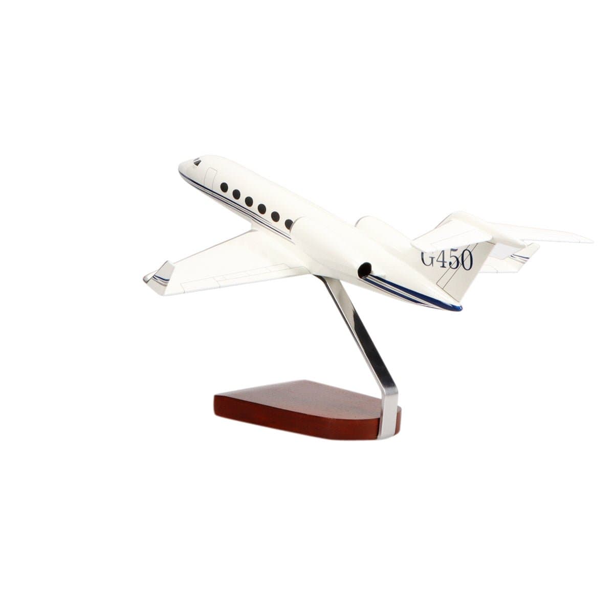 High Flying Models Aircraft Models Gulfstream G450 Large Mahogany Model