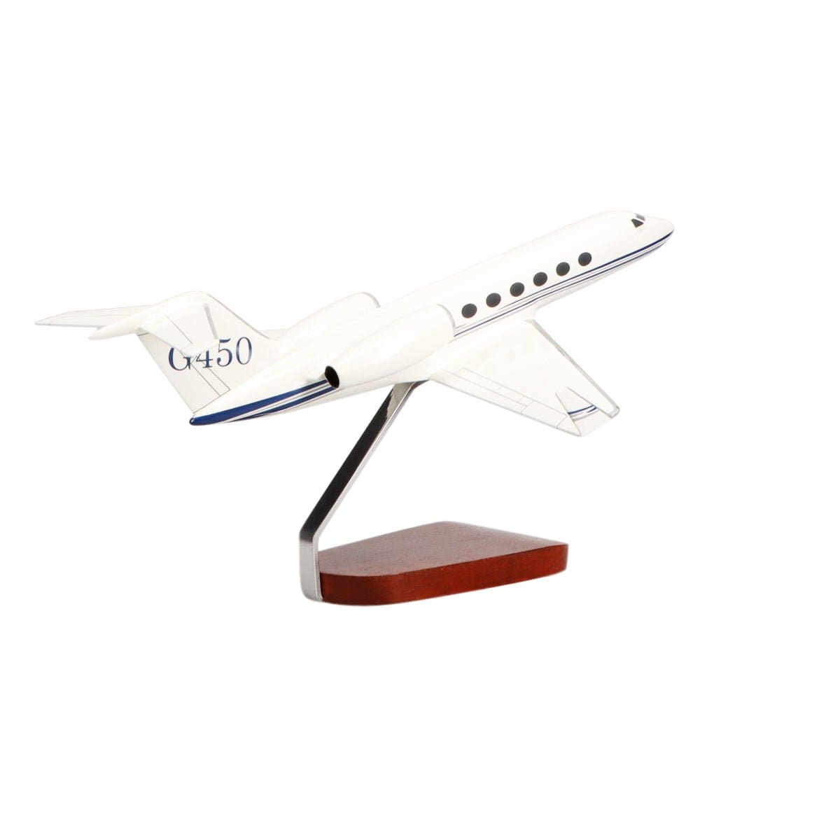 High Flying Models Aircraft Models Gulfstream G450 Large Mahogany Model