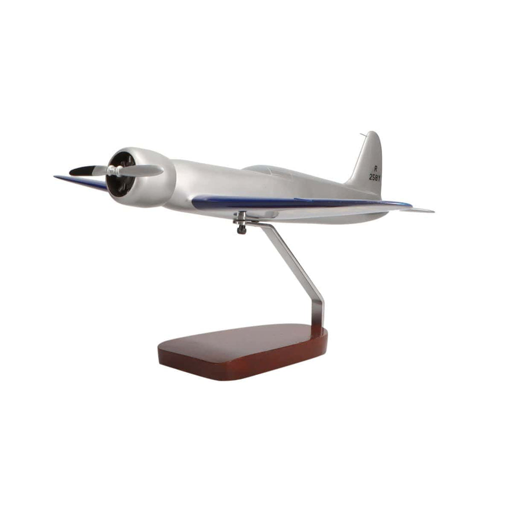 Howard Hughes H-1 Racer Large Mahogany Model
