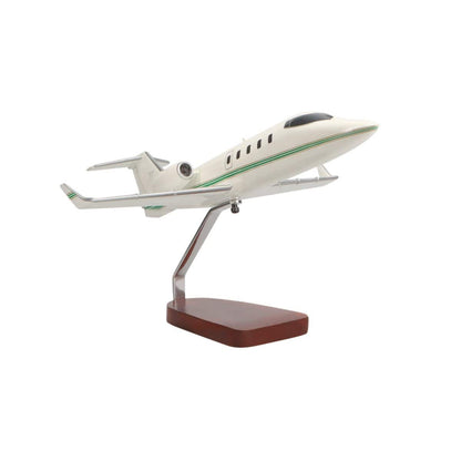 High Flying Models Aircraft Models Learjet 55 Large Mahogany Model