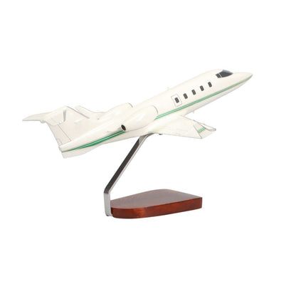 High Flying Models Aircraft Models Learjet 55 Large Mahogany Model