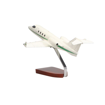 High Flying Models Aircraft Models Learjet 55 Large Mahogany Model