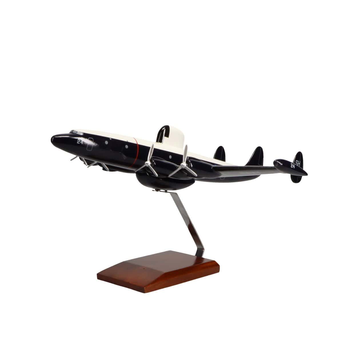 High Flying Models Aircraft Models Lockheed EC-121 Warning Star® "WV-2 Willie Victor" Large Mahogany Model