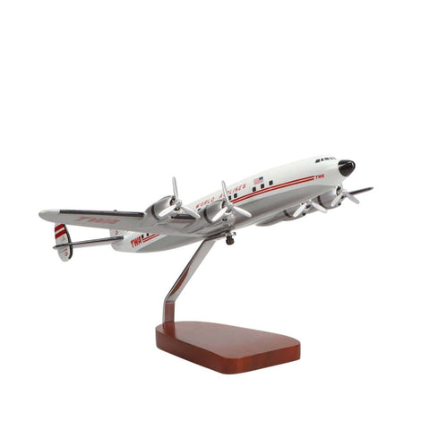航空機・ヘリコプター 1/200 TWA L-1049G SUPER CONSTELLATION ScaleModelStore.com :: Herpa Snap-Fit 1:125 - 614467 - TWA