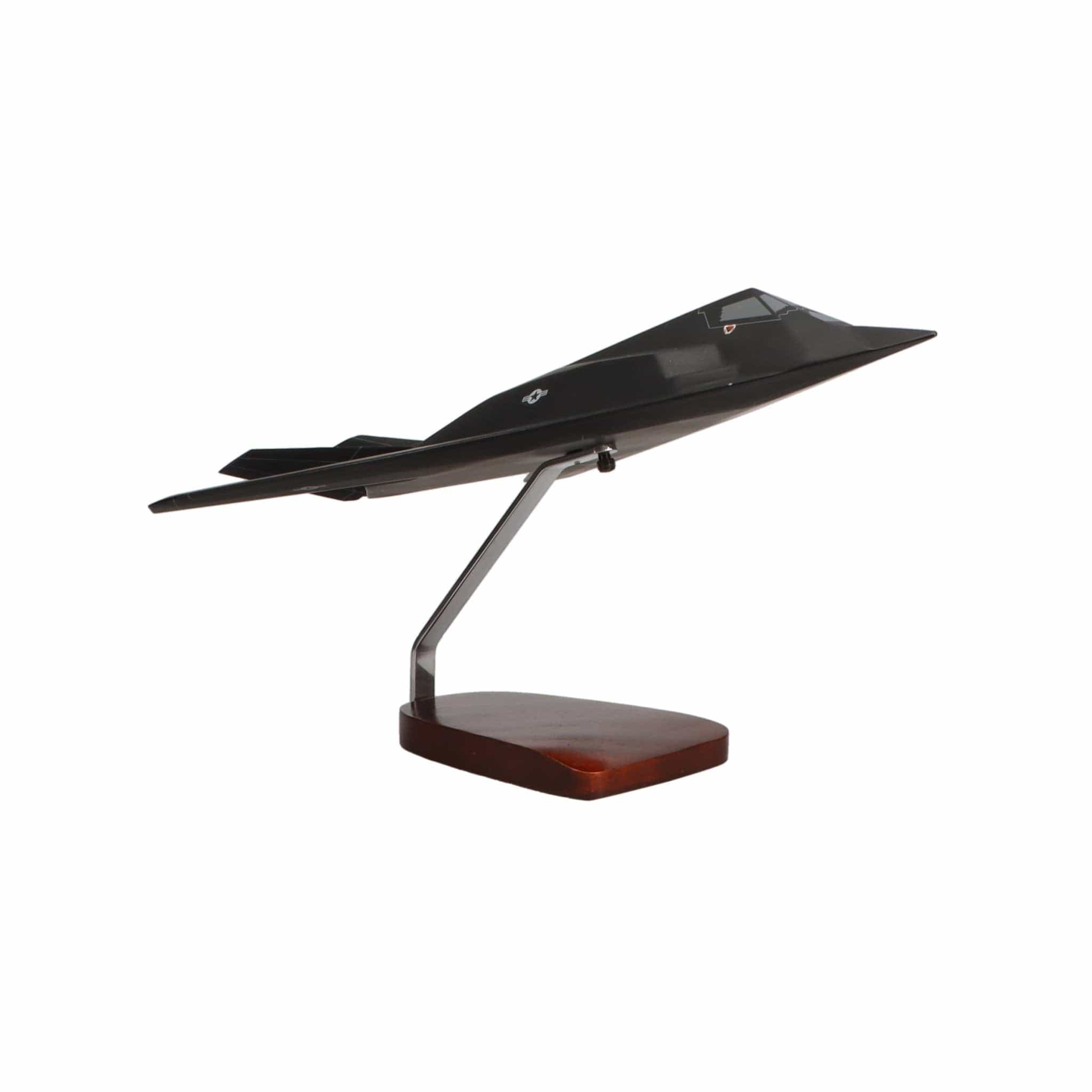 High Flying Models Aircraft Models Lockheed Martin F-117 Nighthawk® Large Mahogany Model