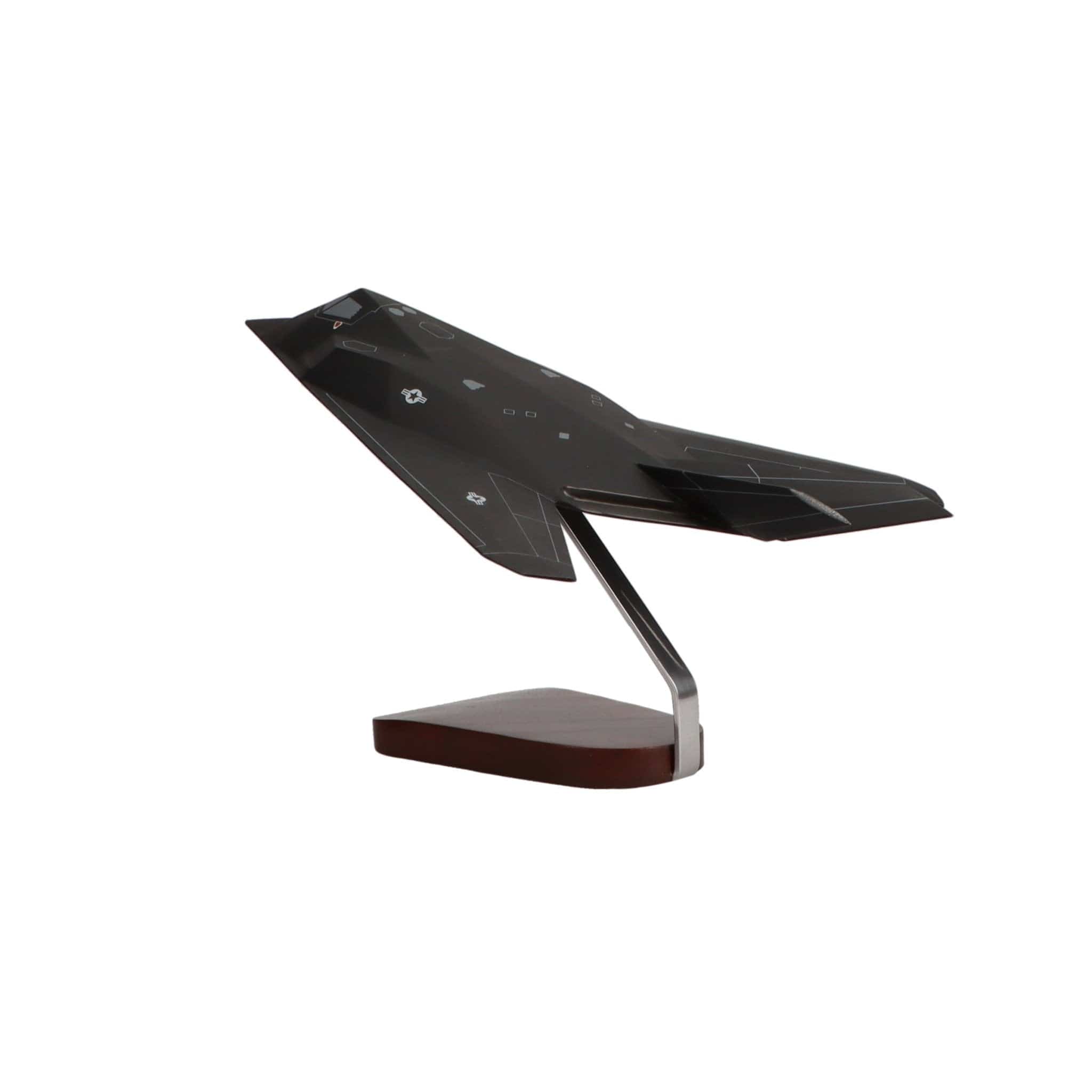 High Flying Models Aircraft Models Lockheed Martin F-117 Nighthawk® Large Mahogany Model