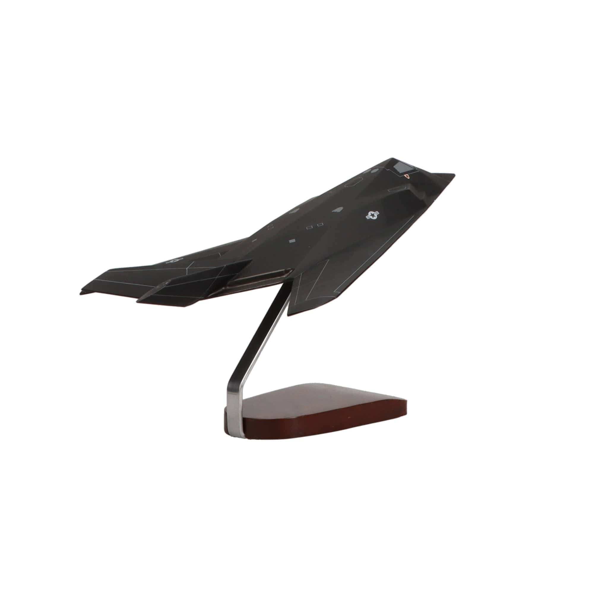 High Flying Models Aircraft Models Lockheed Martin F-117 Nighthawk® Large Mahogany Model