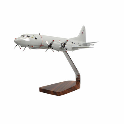 High Flying Models Aircraft Models Lockheed Martin P-3 Orion Clear Canopy Large Mahogany Model