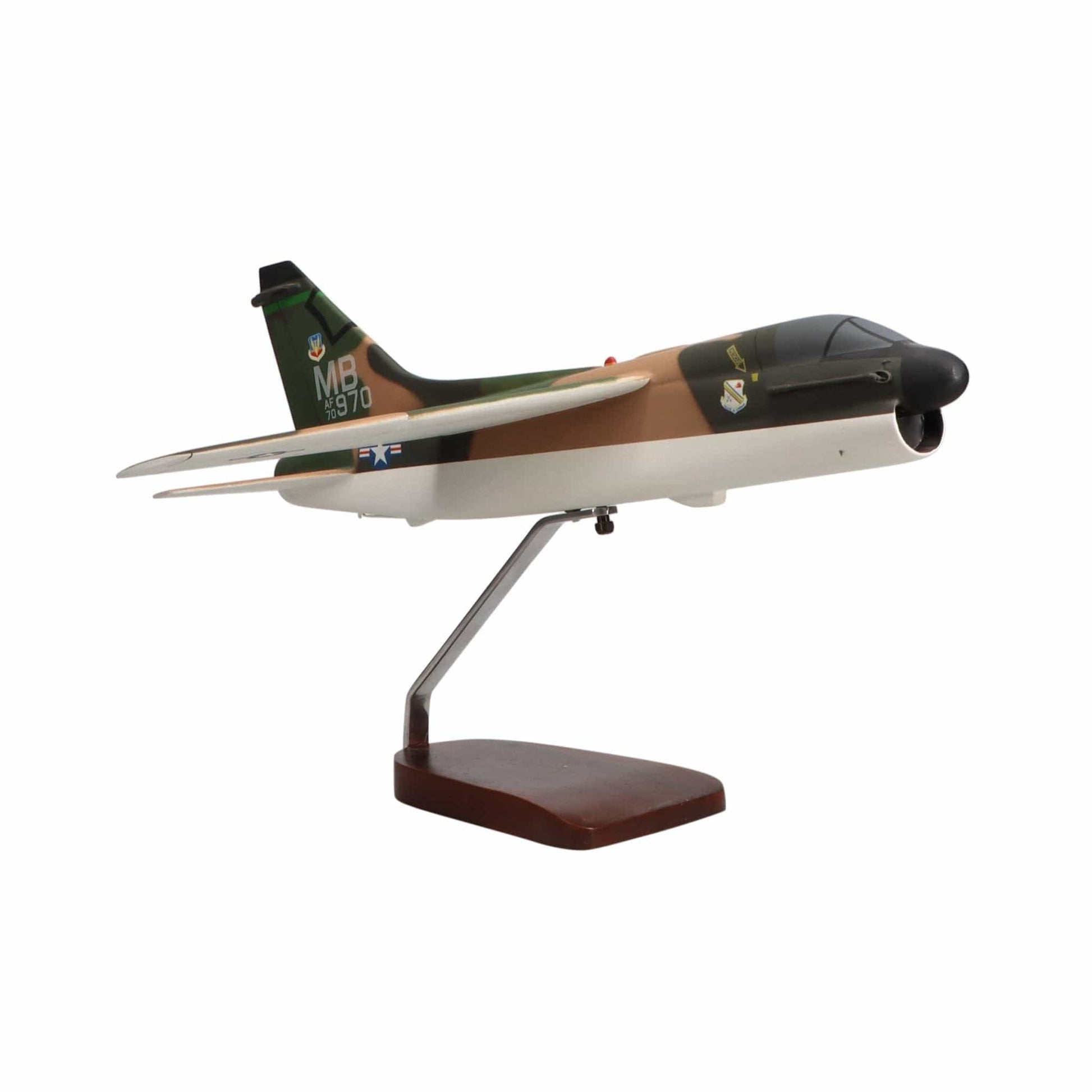High Flying Models Aircraft Models LTV A-7 Corsair® II Large Mahogany Model