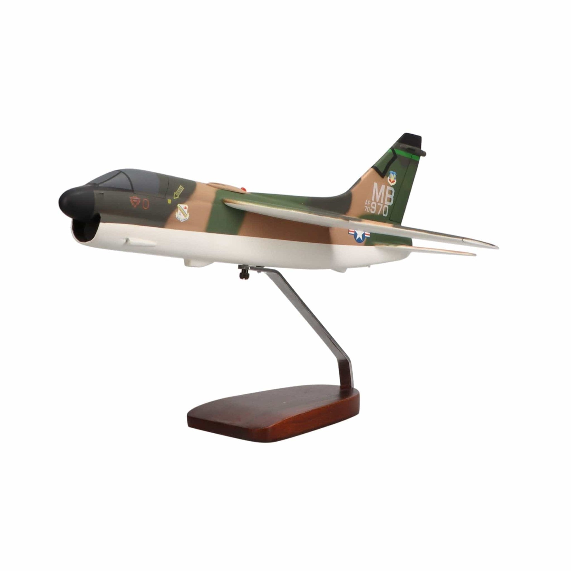 High Flying Models Aircraft Models LTV A-7 Corsair® II Large Mahogany Model