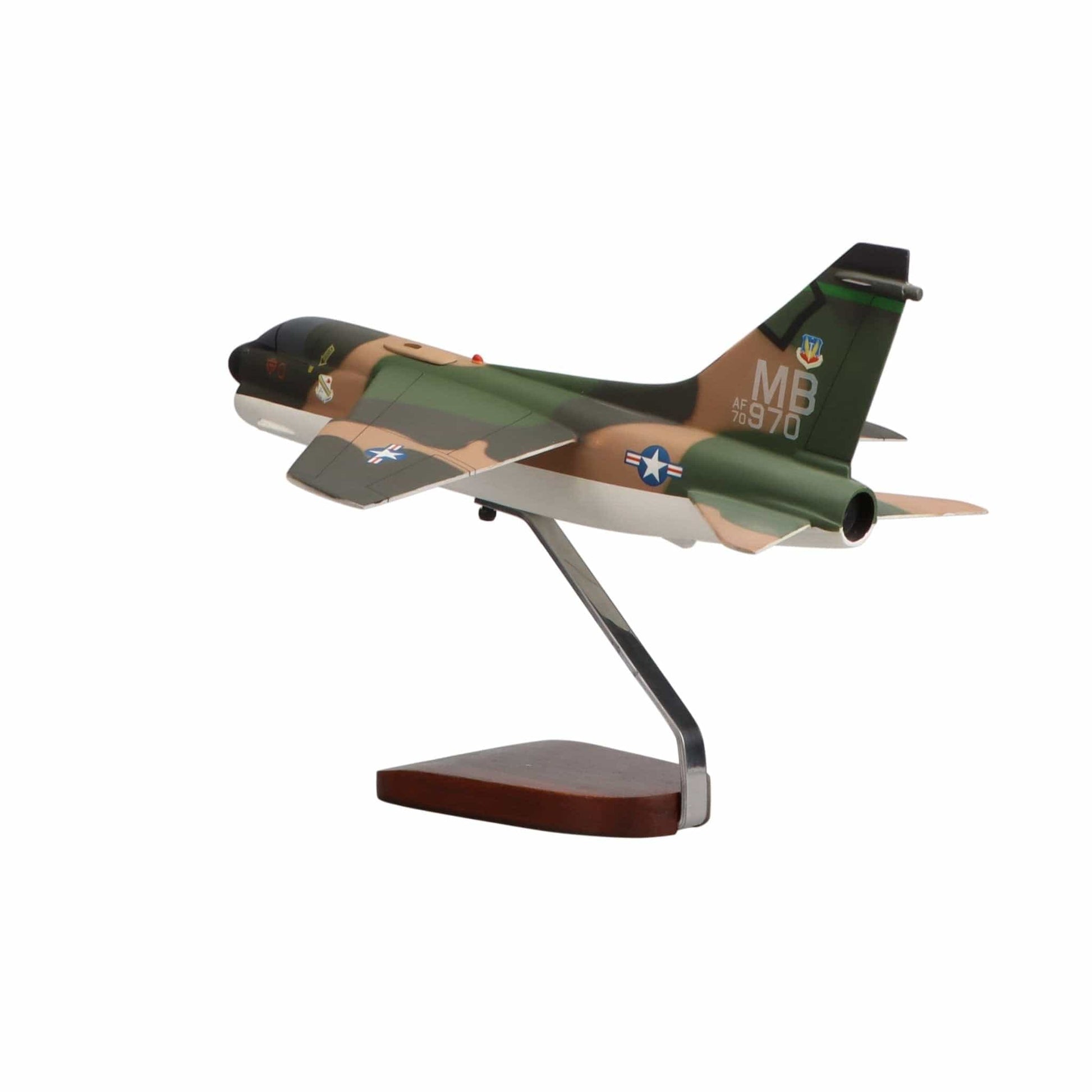 High Flying Models Aircraft Models LTV A-7 Corsair® II Large Mahogany Model