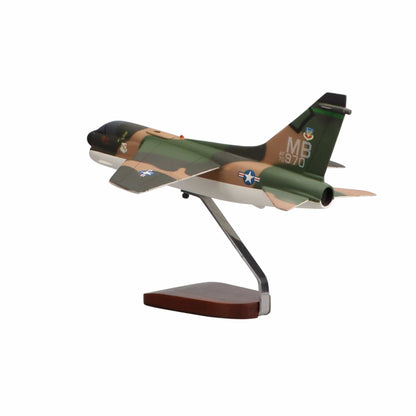 High Flying Models Aircraft Models LTV A-7 Corsair® II Large Mahogany Model