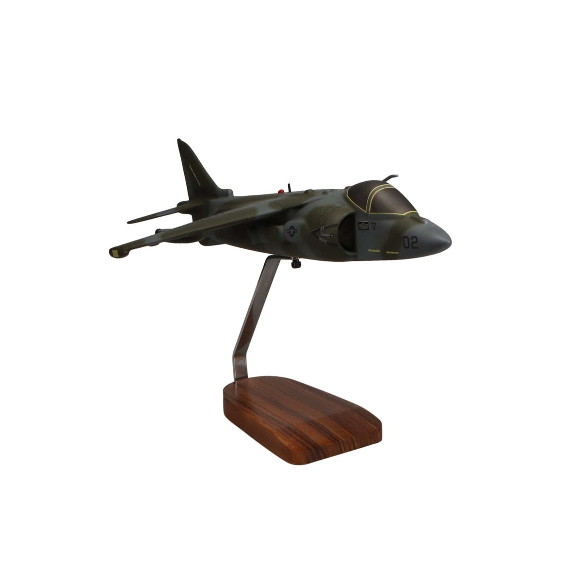 High Flying Models Aircraft Models McDonnell Douglas AV-8B Harrier II Large Mahogany Model
