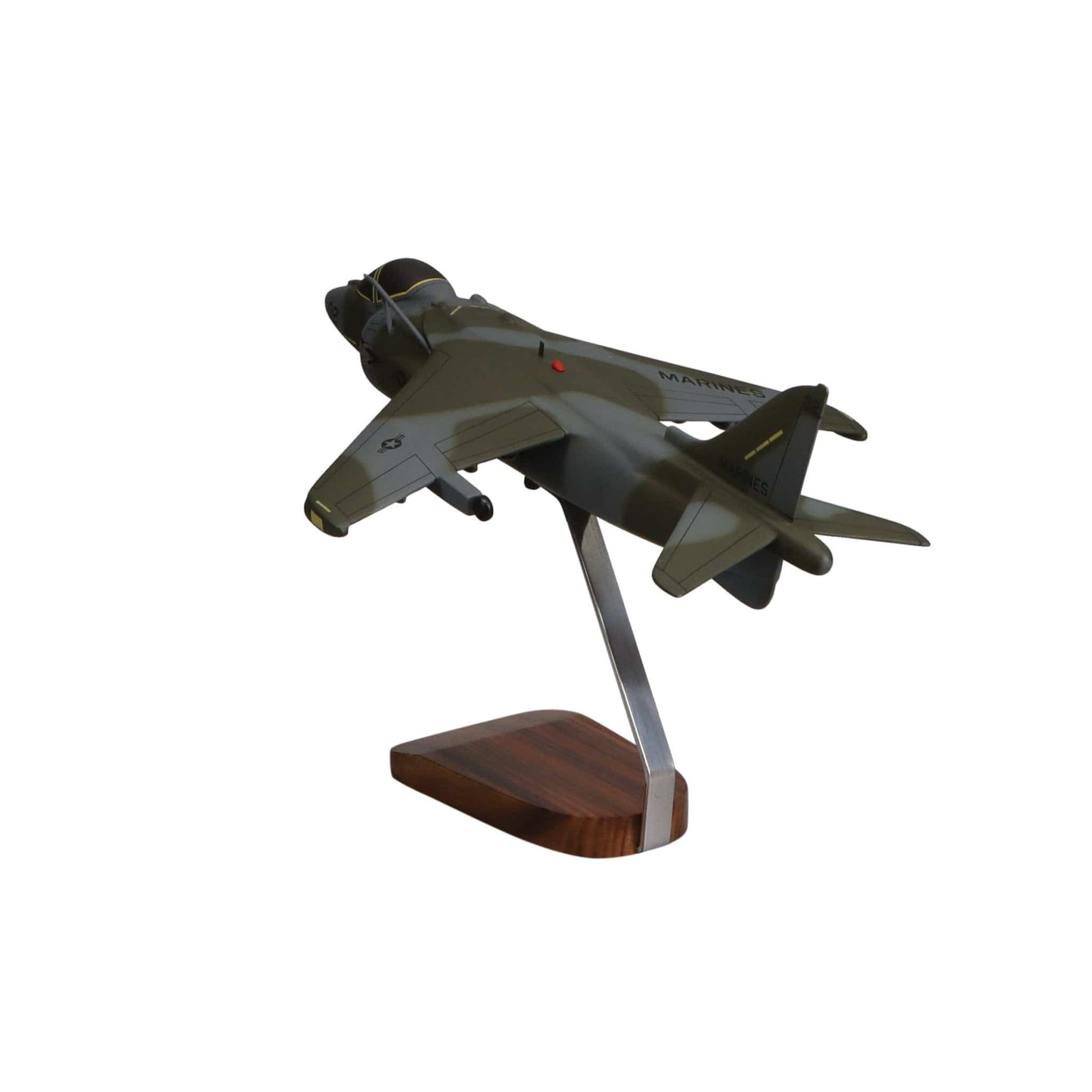 High Flying Models Aircraft Models McDonnell Douglas AV-8B Harrier II Large Mahogany Model