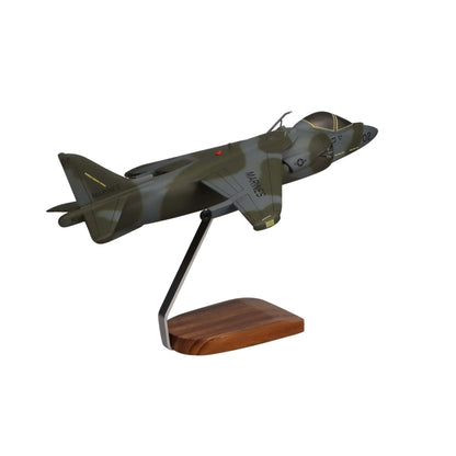 High Flying Models Aircraft Models McDonnell Douglas AV-8B Harrier II Large Mahogany Model