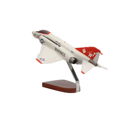High Flying Models Aircraft Models McDonnell F-4S Phantom II Large Mahogany Model