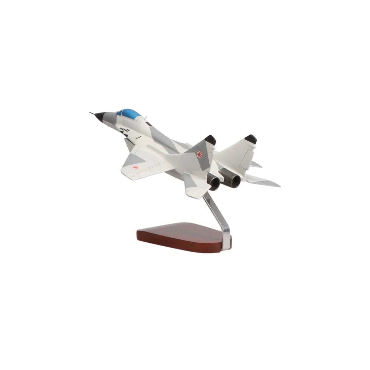High Flying Models Aircraft Models Mikoyan-Gurevich MiG-29 Fulcrum Large Mahogany Model