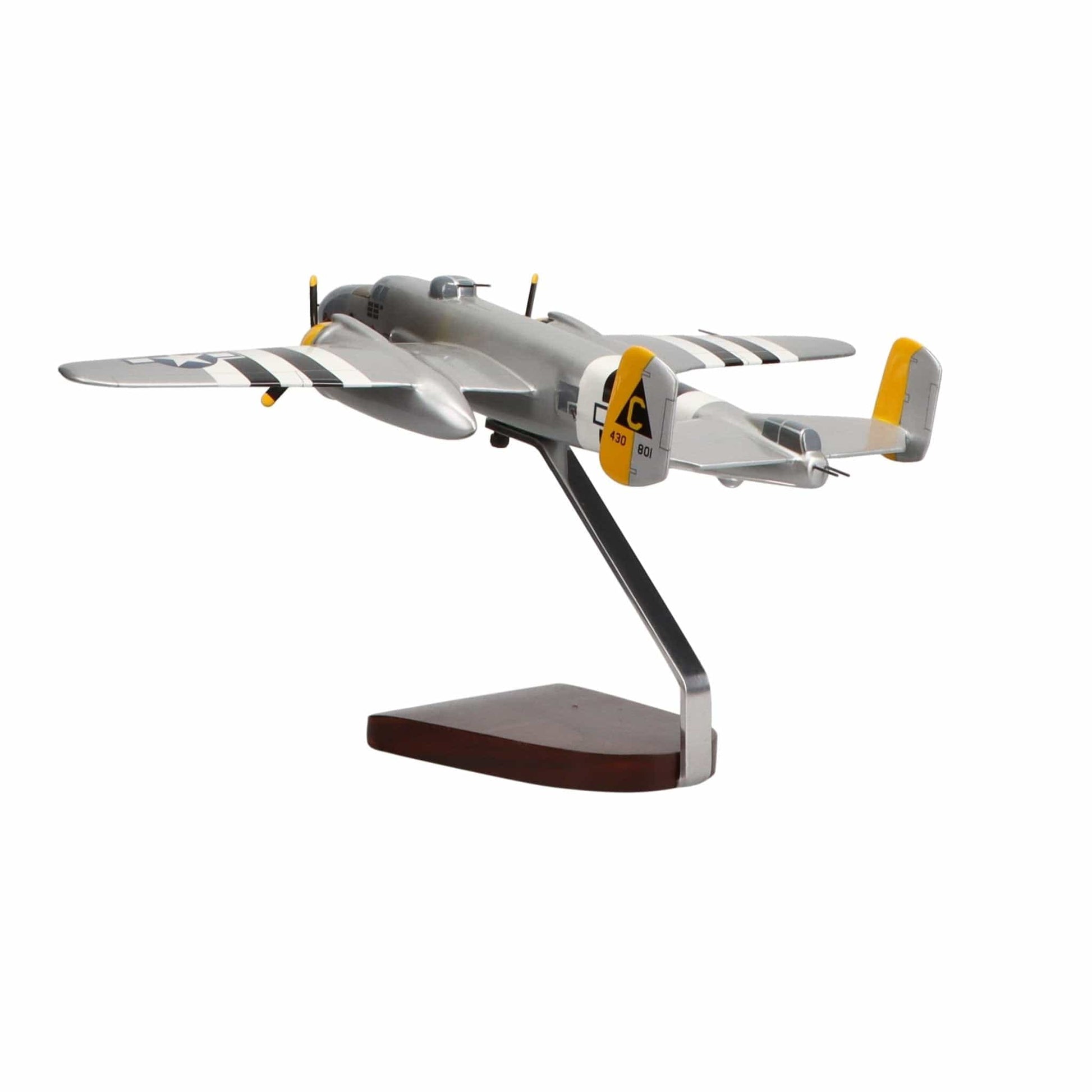 High Flying Models Aircraft Models North American B-25J Mitchell "Executive Sweet" Large Mahogany Model