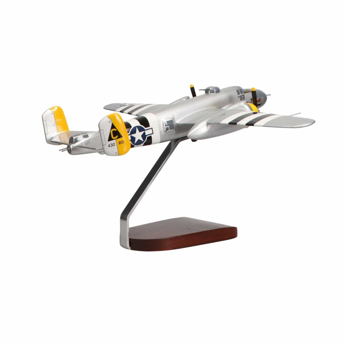 High Flying Models Aircraft Models North American B-25J Mitchell "Executive Sweet" Large Mahogany Model