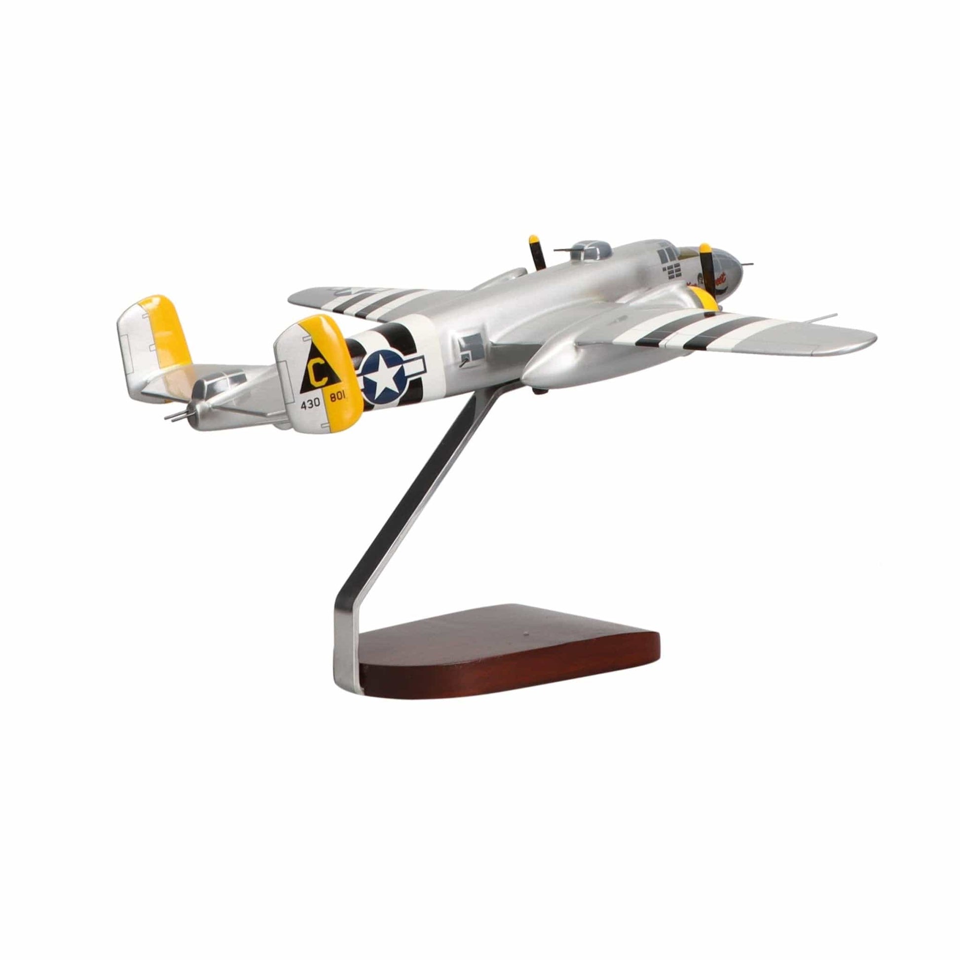 High Flying Models Aircraft Models North American B-25J Mitchell "Executive Sweet" Large Mahogany Model