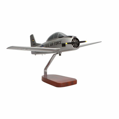 High Flying Models Aircraft Models North American T-28A Trojan U.S. Air Force Large Mahogany Model