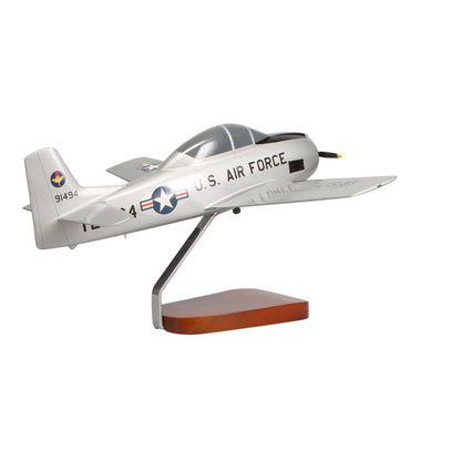 High Flying Models Aircraft Models North American T-28A Trojan U.S. Air Force Large Mahogany Model