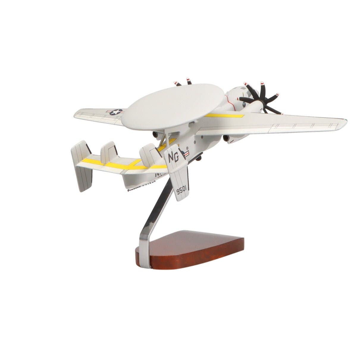 E-2C Hawkeye Model Aircraft | Northrop Grumman Mahogany