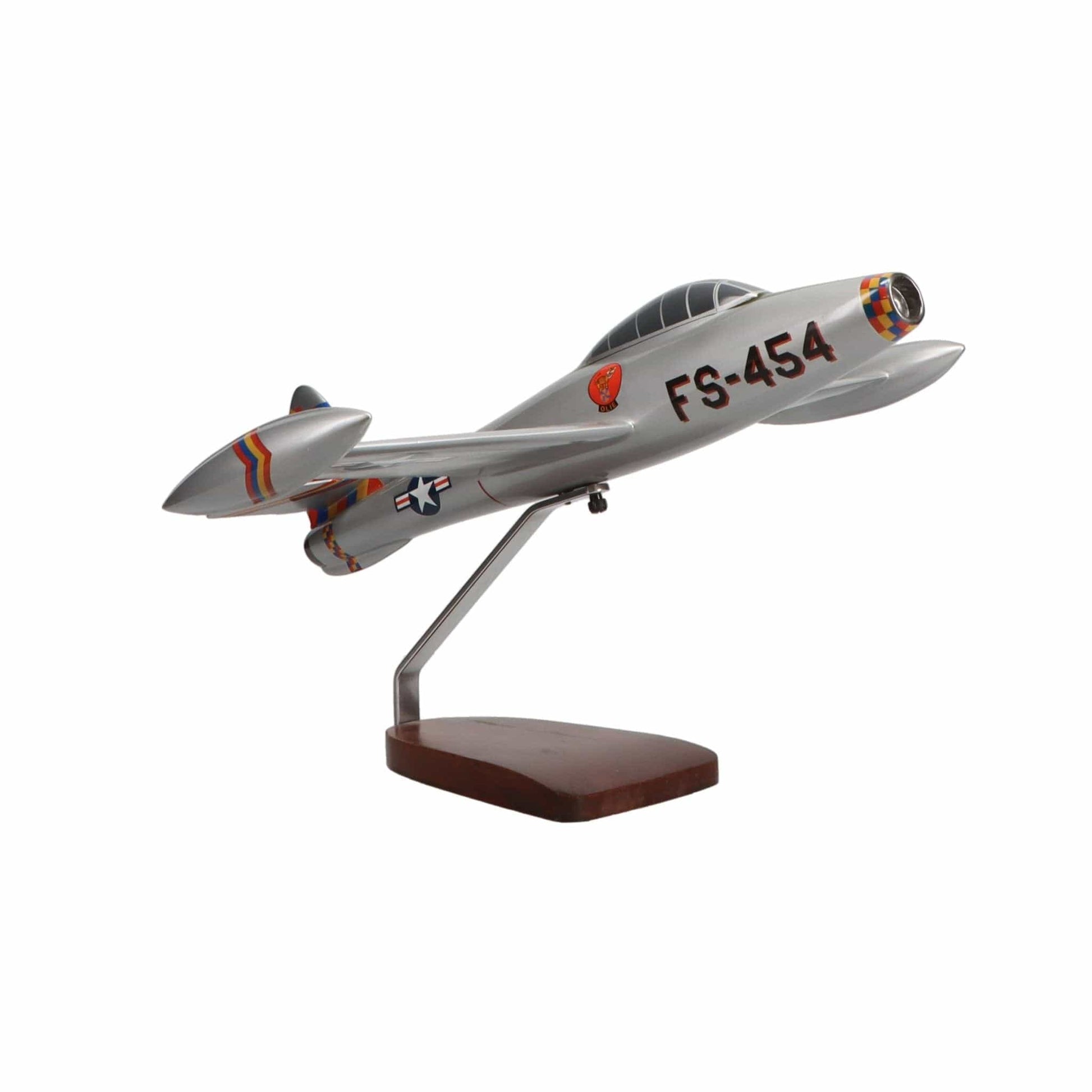 High Flying Models Aircraft Models Republic F-84G Thunderjet™ Large Mahogany Model