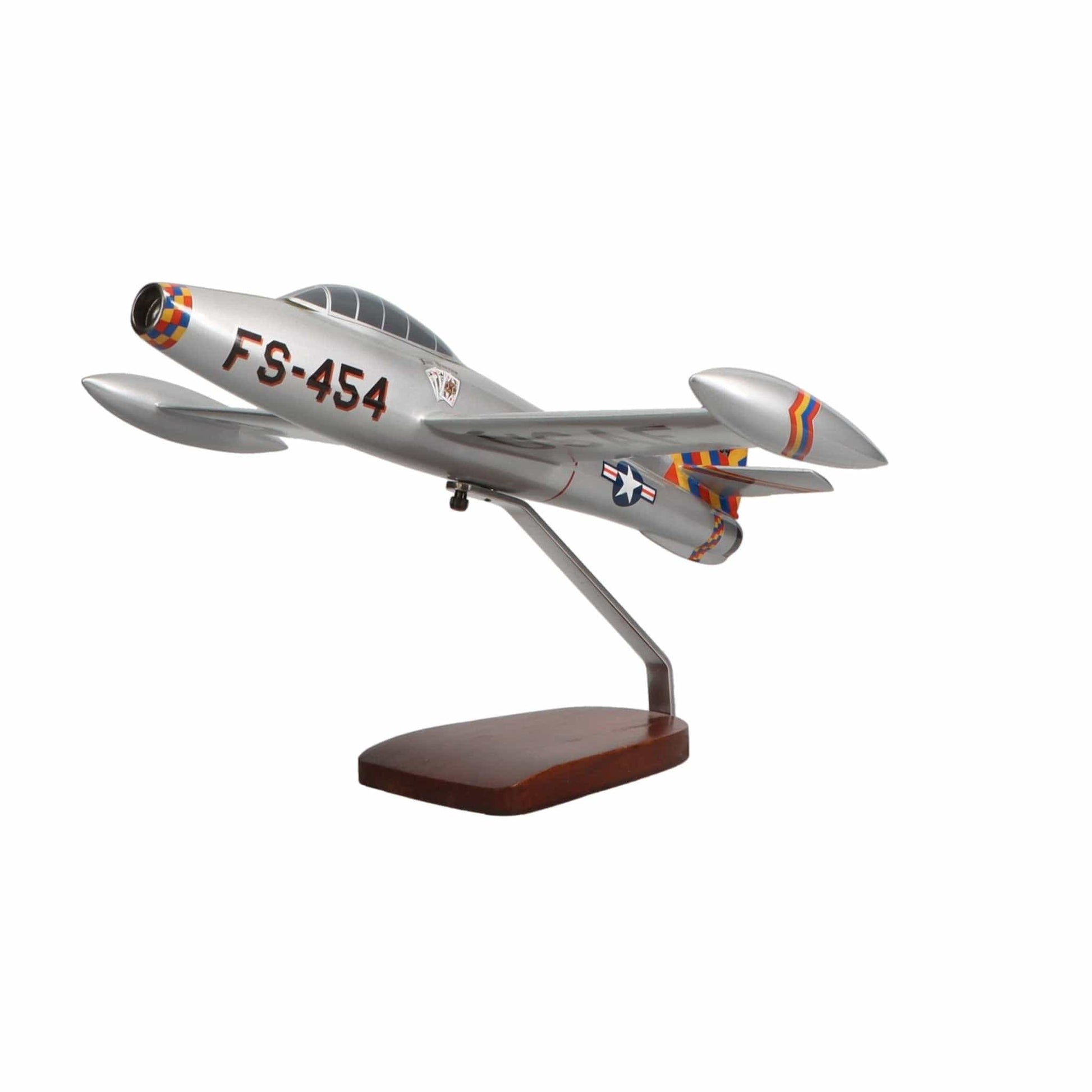 High Flying Models Aircraft Models Republic F-84G Thunderjet™ Large Mahogany Model