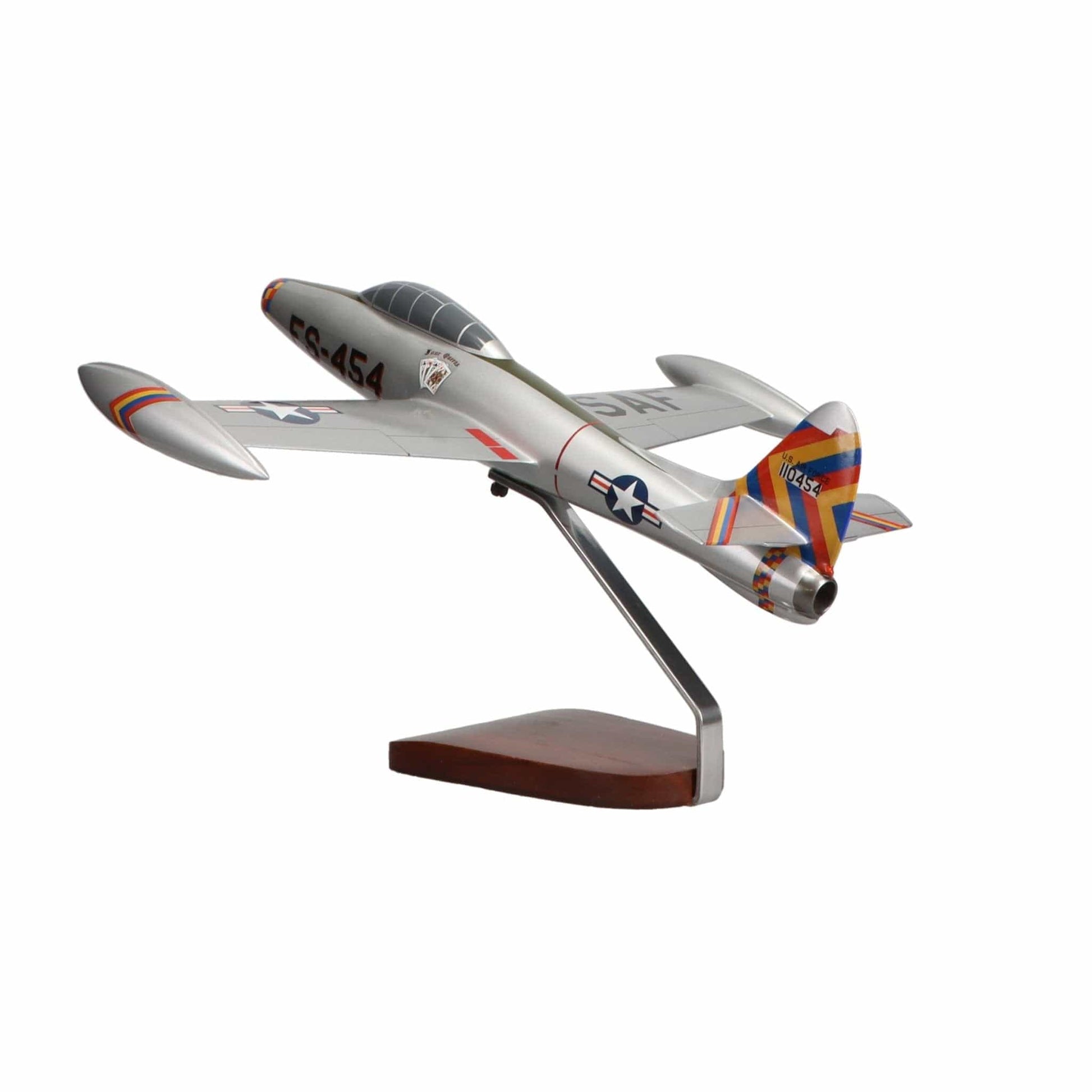 High Flying Models Aircraft Models Republic F-84G Thunderjet™ Large Mahogany Model