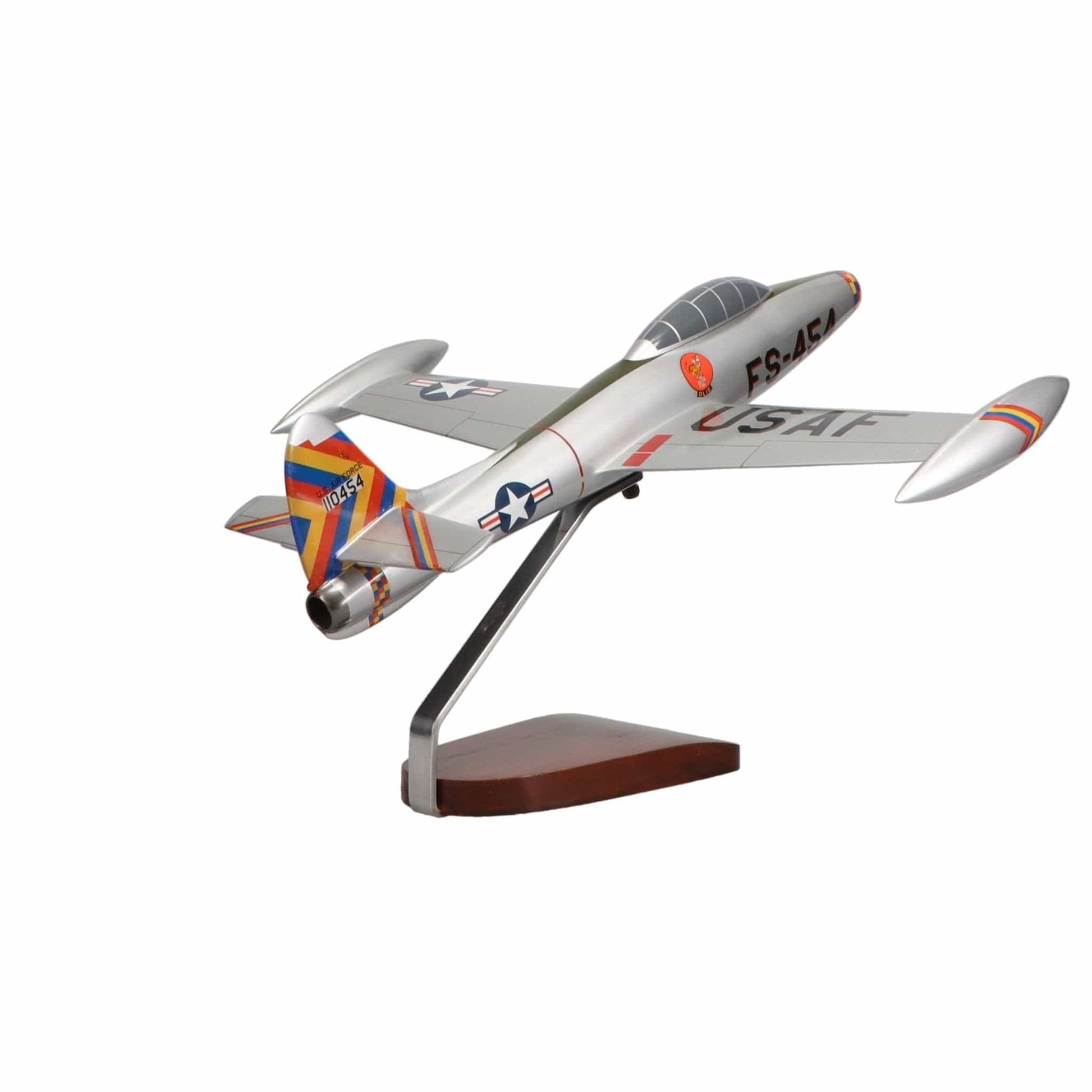 High Flying Models Aircraft Models Republic F-84G Thunderjet™ Large Mahogany Model