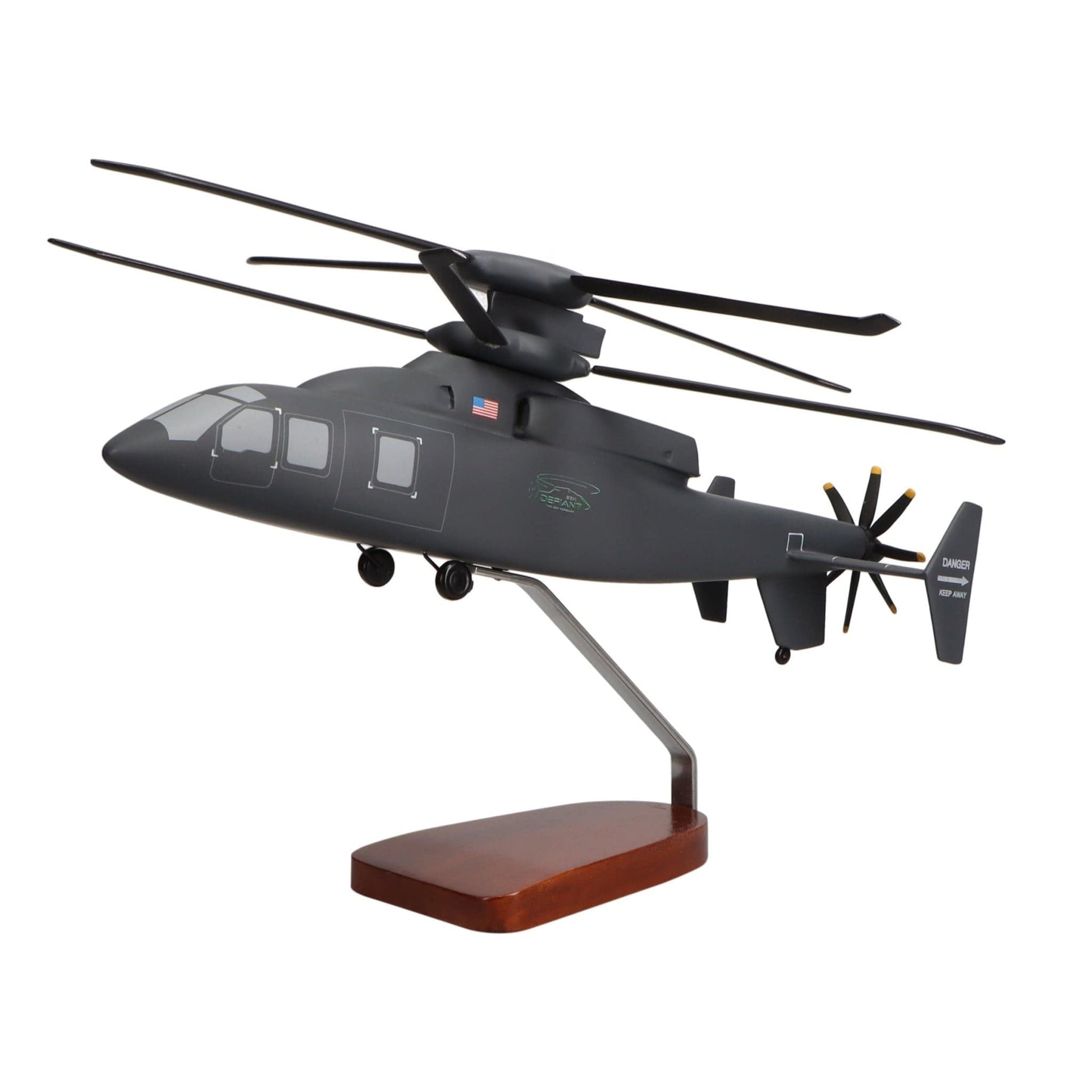 High Flying Models Aircraft Models Sikorsky SB>1 Defiant™ Large Mahogany Model