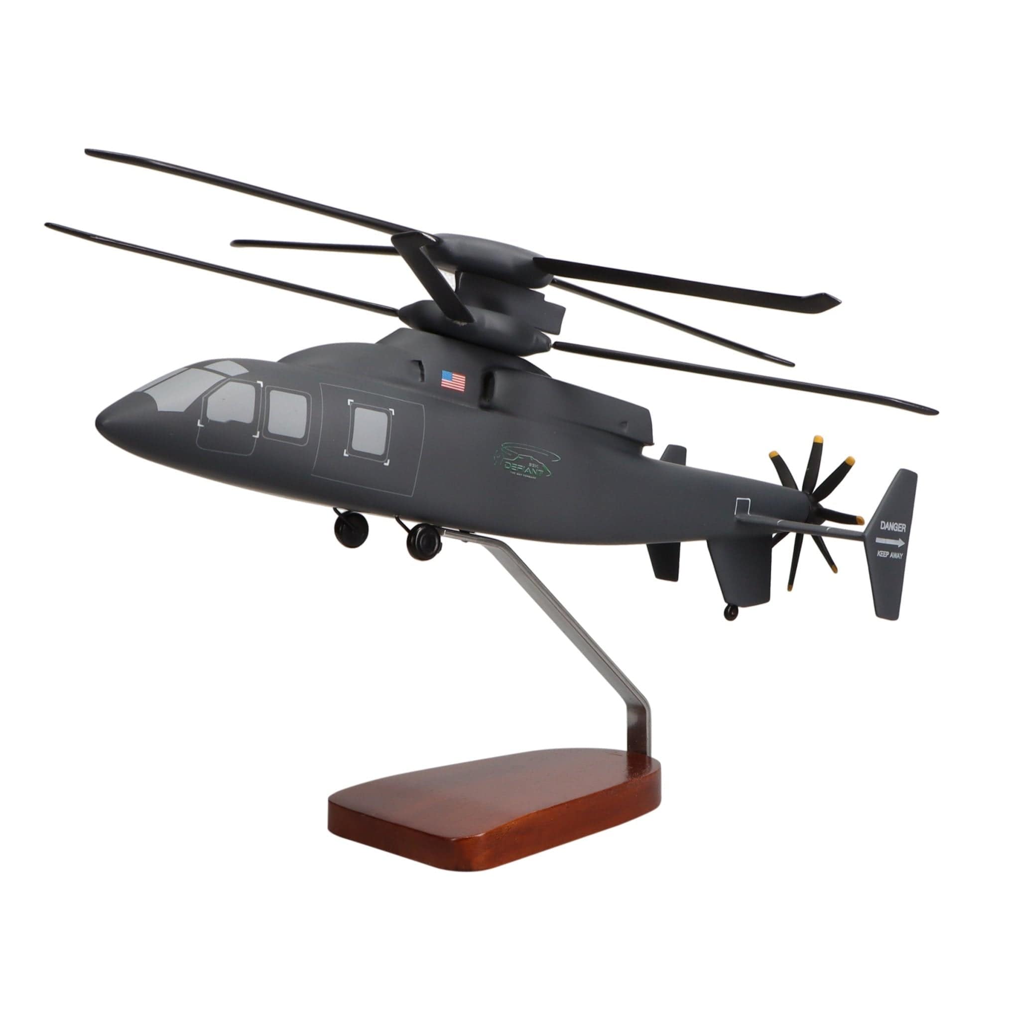 High Flying Models Aircraft Models Sikorsky SB>1 Defiant™ Large Mahogany Model
