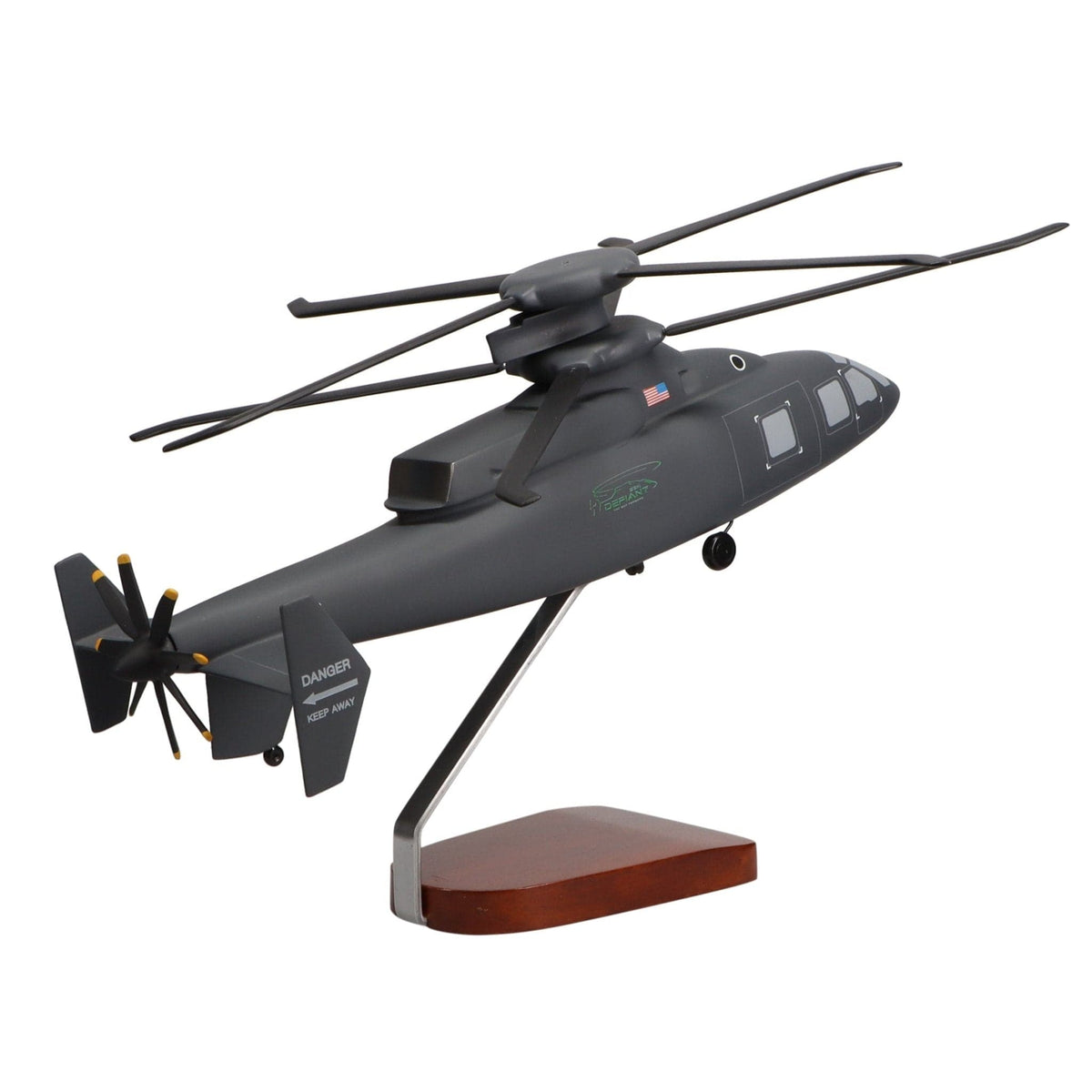 High Flying Models Aircraft Models Sikorsky SB>1 Defiant™ Large Mahogany Model