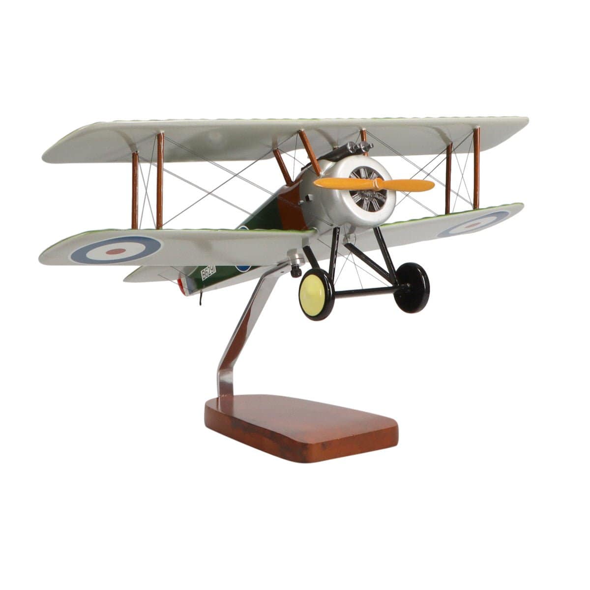 High Flying Models Aircraft Models Sopwith Camel Large Mahogany Model