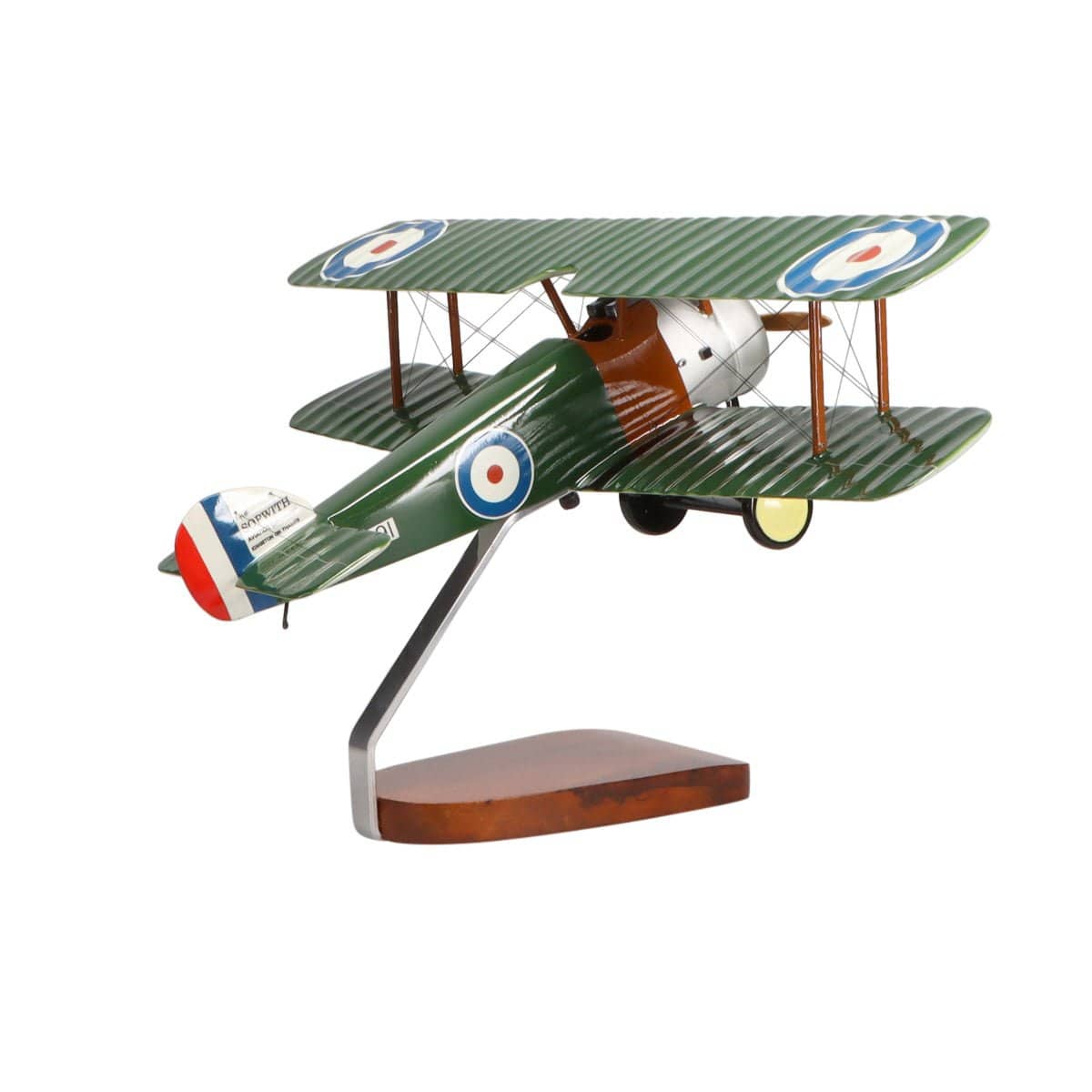 High Flying Models Aircraft Models Sopwith Camel Large Mahogany Model