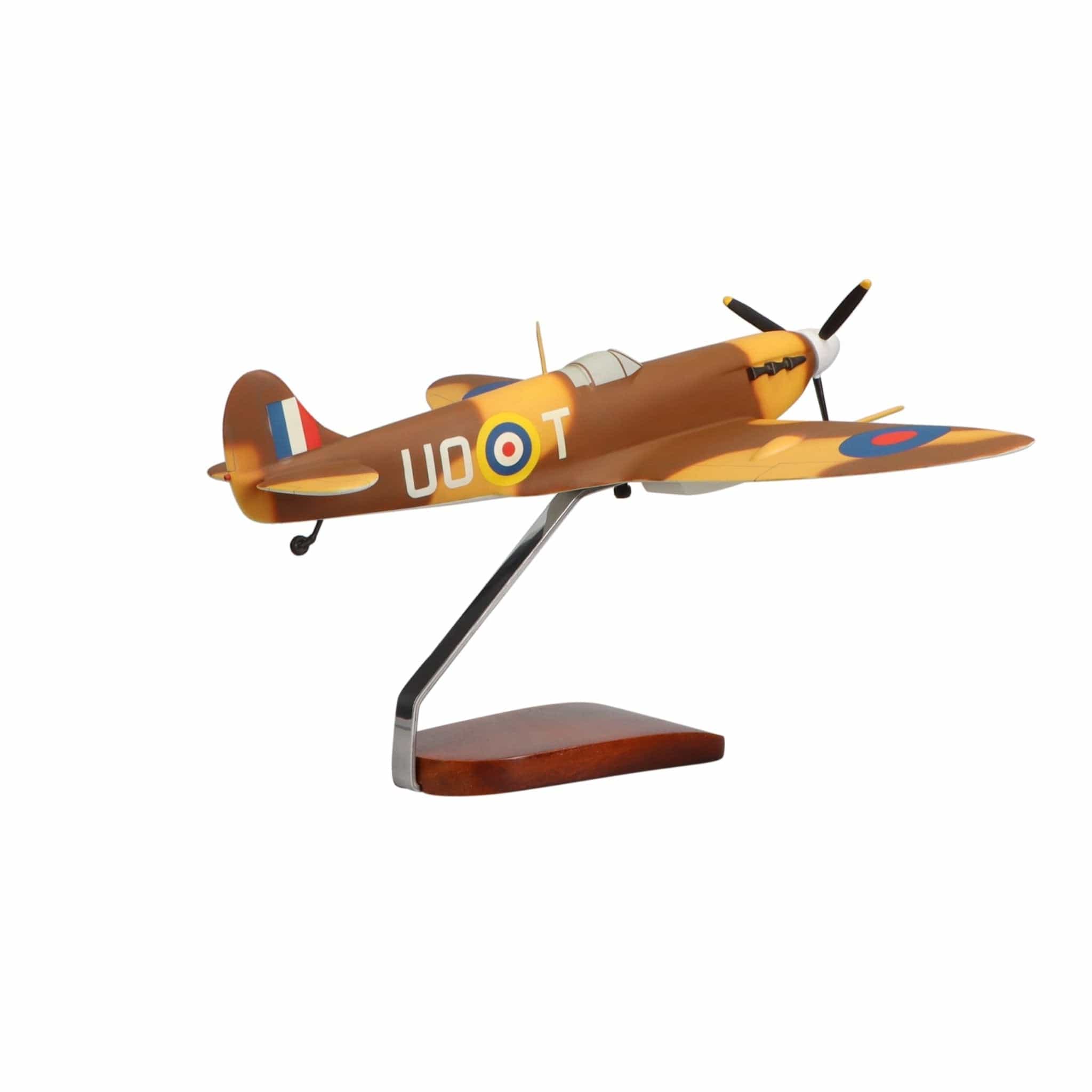 High Flying Models Aircraft Models Supermarine Spitfire Large Mahogany Model