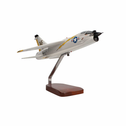 High Flying Models Aircraft Models Vought F-8 Crusader™ Large Mahogany Model