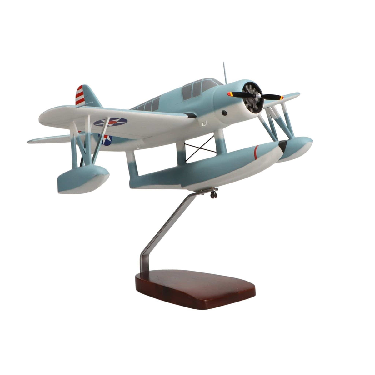 High Flying Models Aircraft Models Vought Grumman OS2U Kingfisher™ Large Mahogany Model