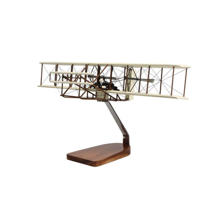 High Flying Models Aircraft Models Wright Flyer "Orville and Wilbur Wright" (High Detail) Large Mahogany Model