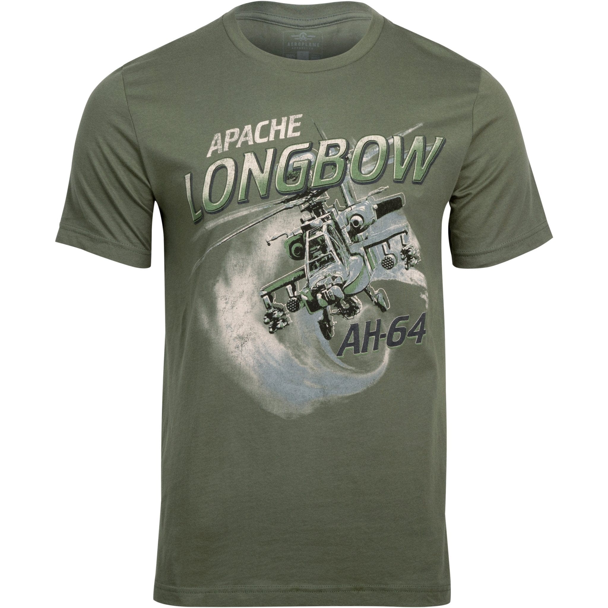 Apache Longbow AH-64 Officially Licensed Aeroplane Apparel Co. Men's T-Shirt