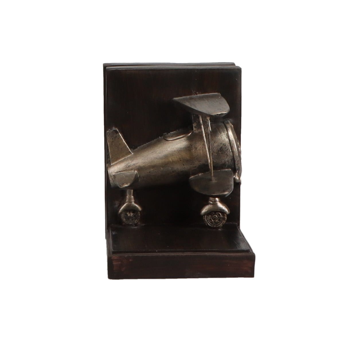 Roman Inc. Artwork & Prints Vintage Biplane Bookends
