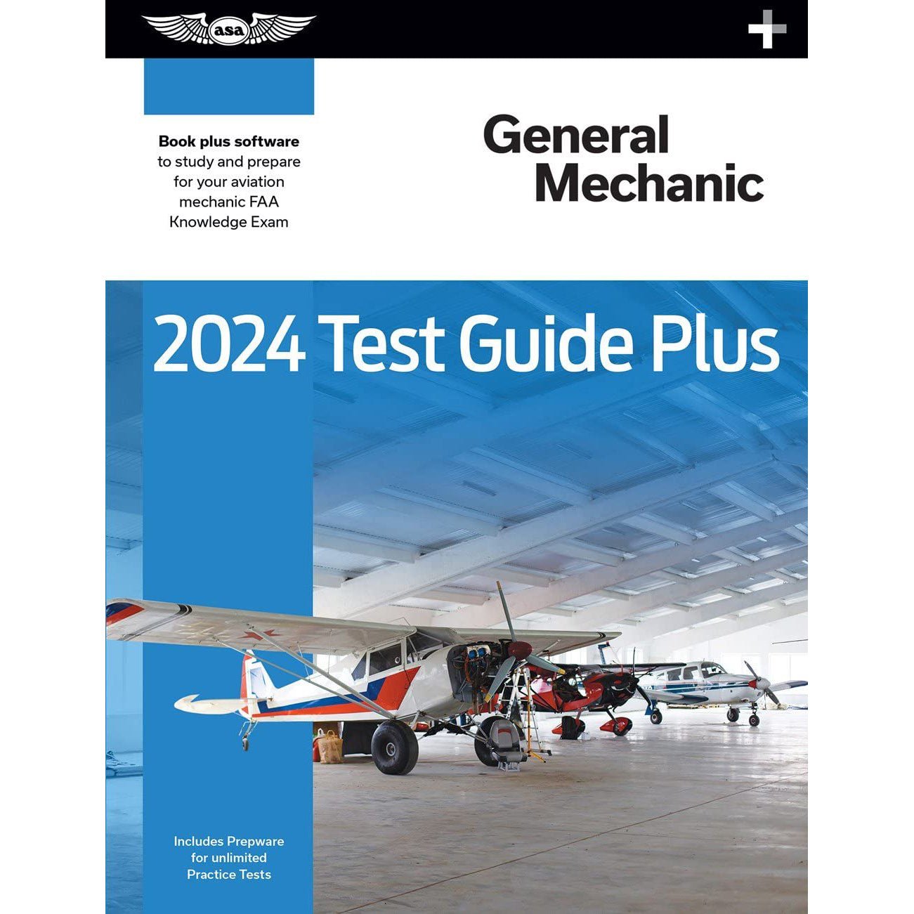 ASA 2024 AMT General Test Guide Plus (Book, Download, Online) - PilotMall.com