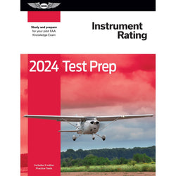 ASA 2024 Instrument Rating Test Prep Book - PilotMall.com