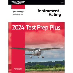 ASA 2024 Instrument Rating Test Prep Plus (Book, Download, Online) - PilotMall.com