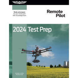 ASA 2024 Remote Pilot Test Prep Book - PilotMall.com