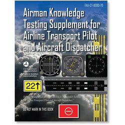 ASA Airman Knowledge Testing Supplement - ATP and Aircraft Dispatcher - PilotMall.com