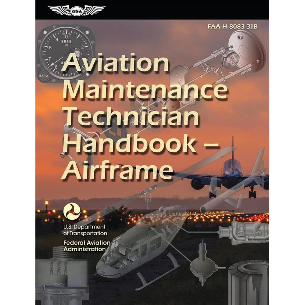 ASA Aviation Maintenance Technician Handbook: Airframe Volume 1 - PilotMall.com