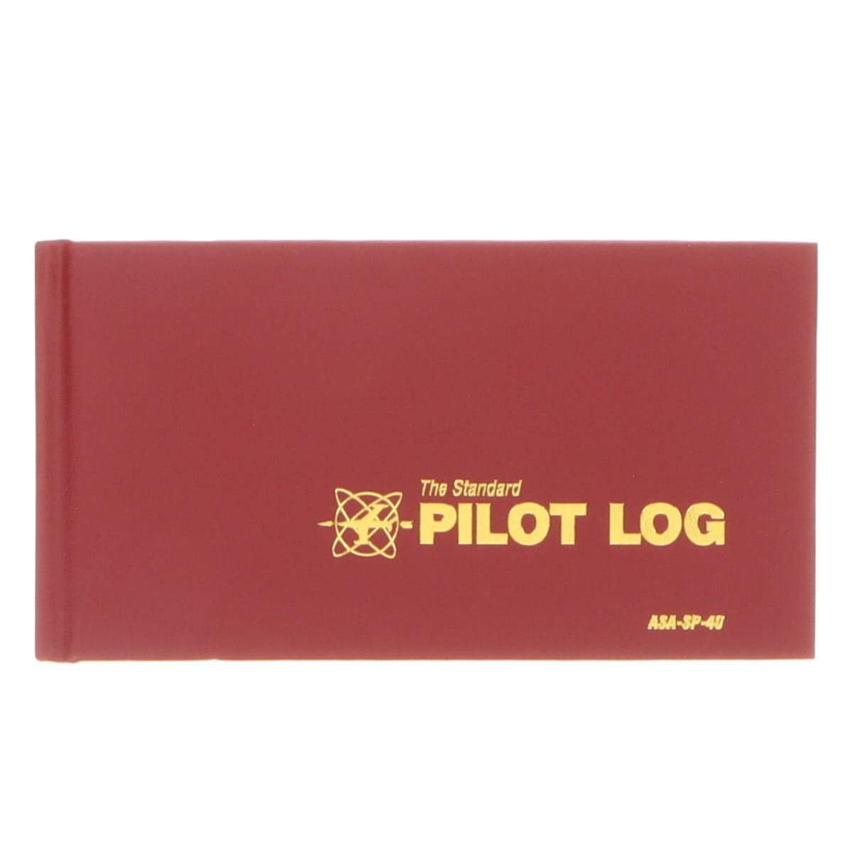 ASA Standard Pilot Logbook (Burgundy) - PilotMall.com