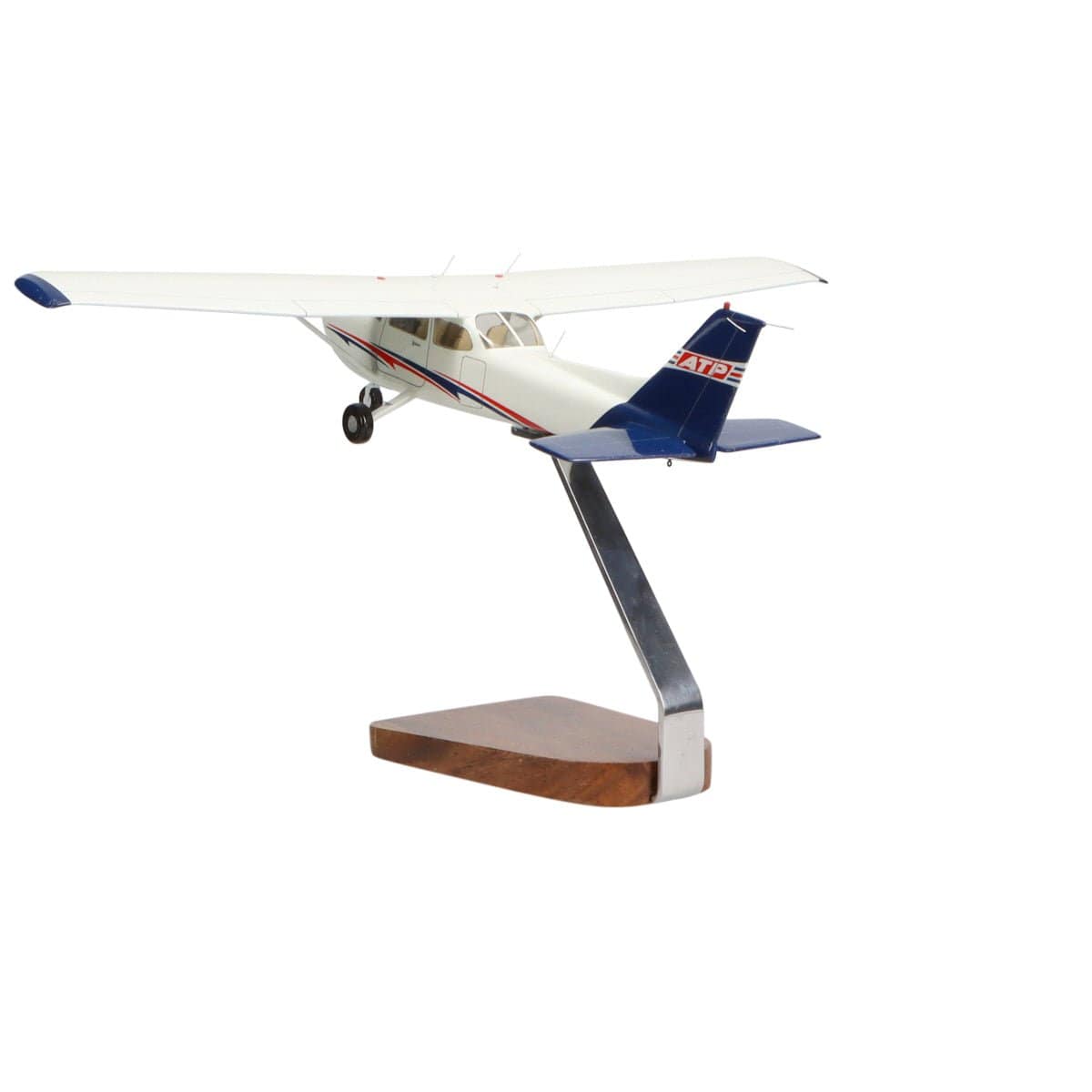ATP Cessna® 172 Skyhawk Clear Canopy Large Mahogany Model